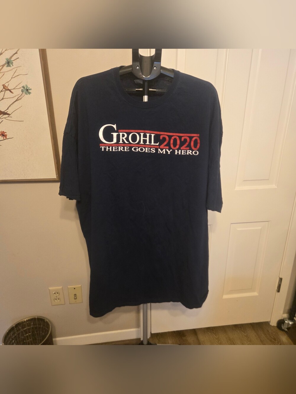 Dave Grohl 2020 There Goes My Hero Foo Fighters Parody Graphic T-Shirt